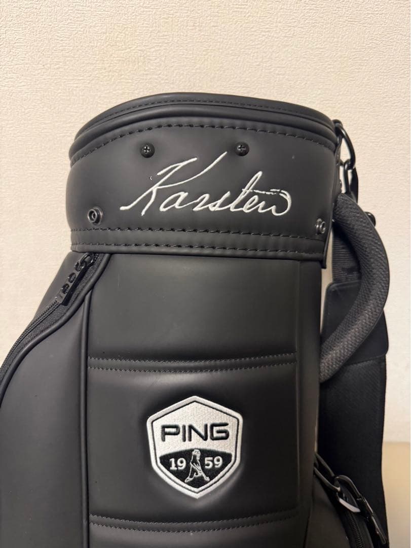 【送料込み】美品PING PU クラシック ゴルフバッグ　メンズ　レディース　黒