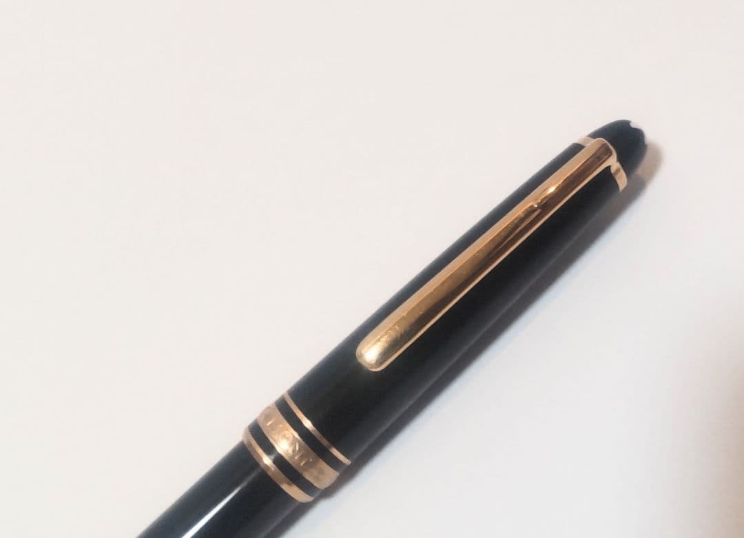 【美品】モンブラン マイスターシュテュック144 万年筆 14K ブラック