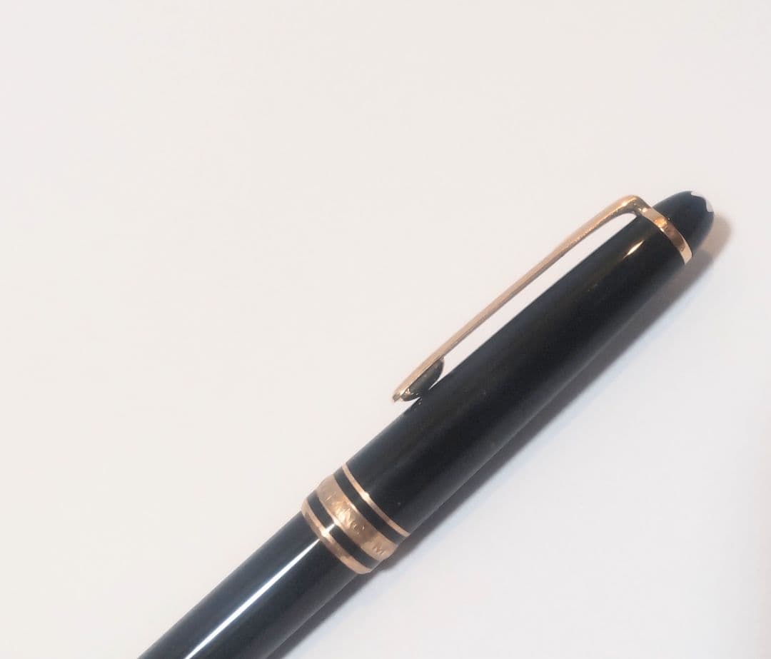 【美品】モンブラン マイスターシュテュック144 万年筆 14K ブラック