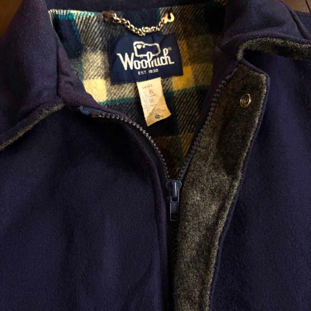 USA製！！【Woolrich ウールリッチ】ビンテージウールジャケット XL