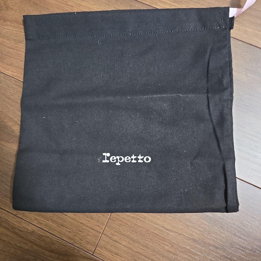 Repetto 黒バレエシューズ 32