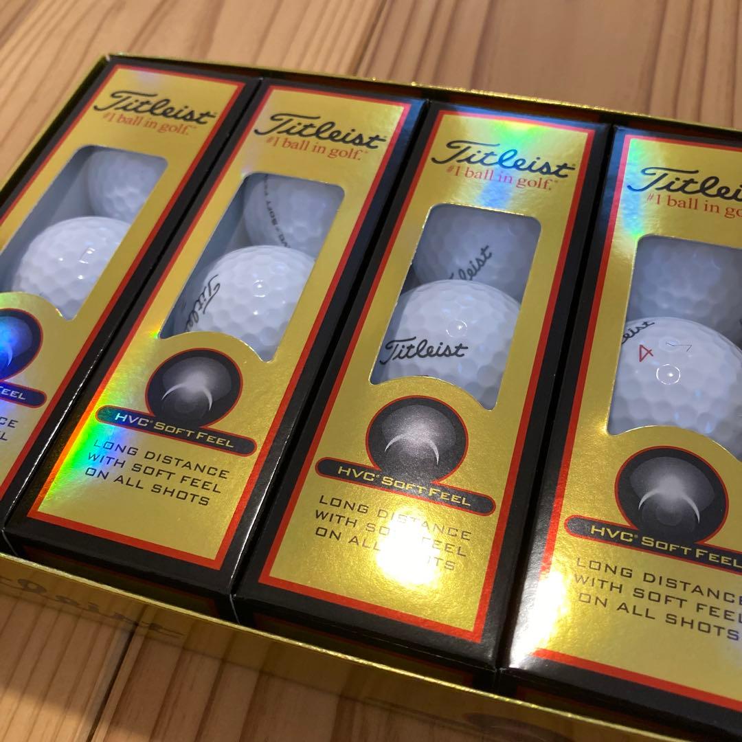 タイトリスト HVC SOFT FEEL ソフトフィール　3ダース　ゴルフボール