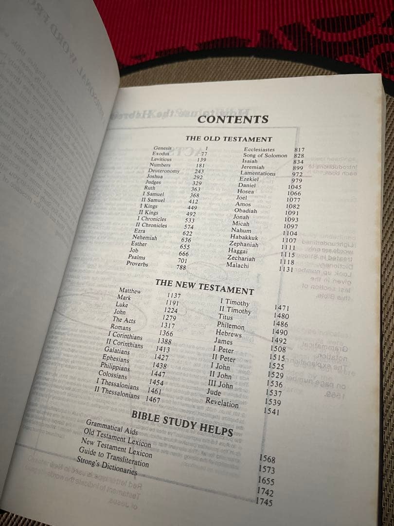 洋書 The Hebrew-Greek Key Study Bible
