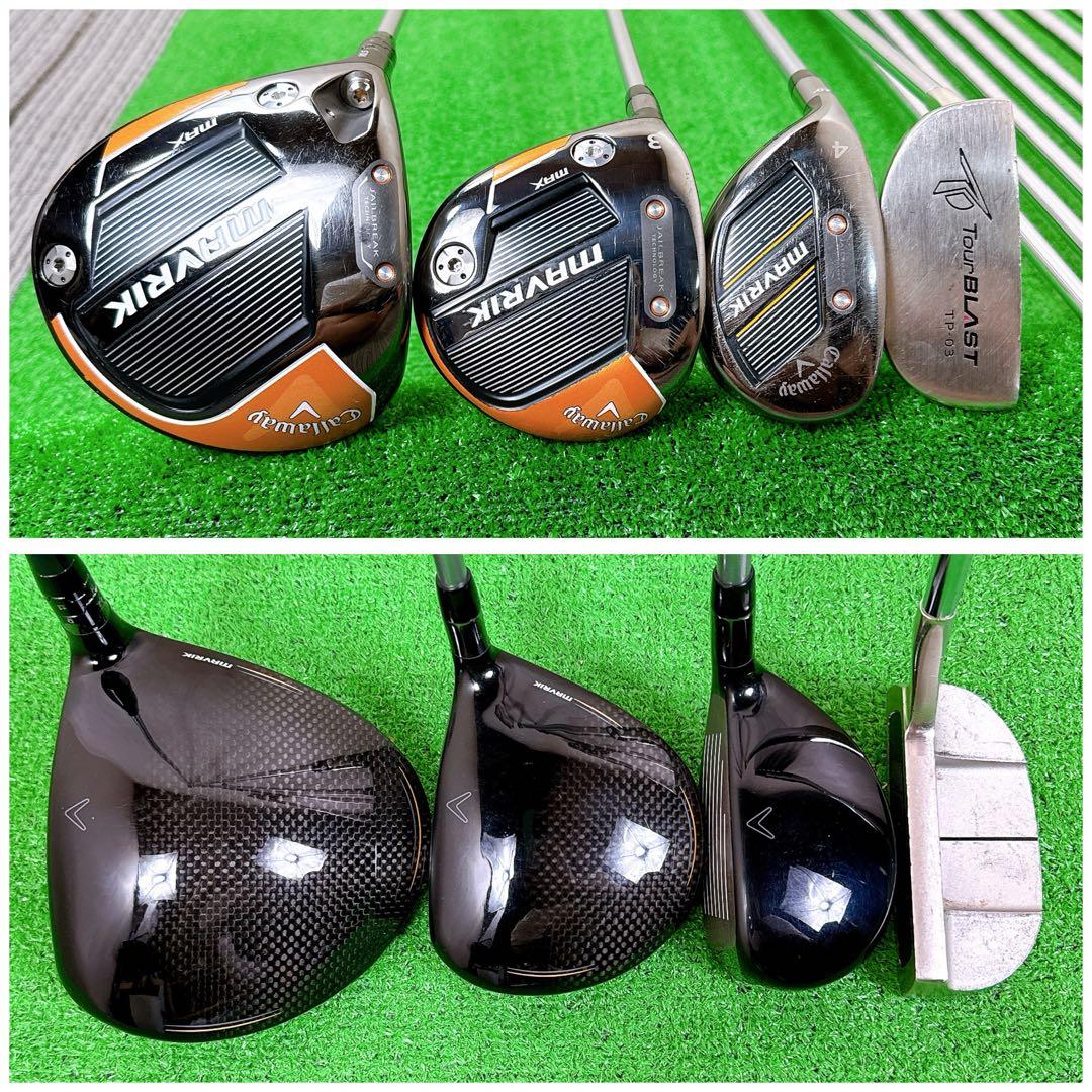 【レフティ】 Callaway MAVRIK メンズ ゴルフクラブ 11本 左