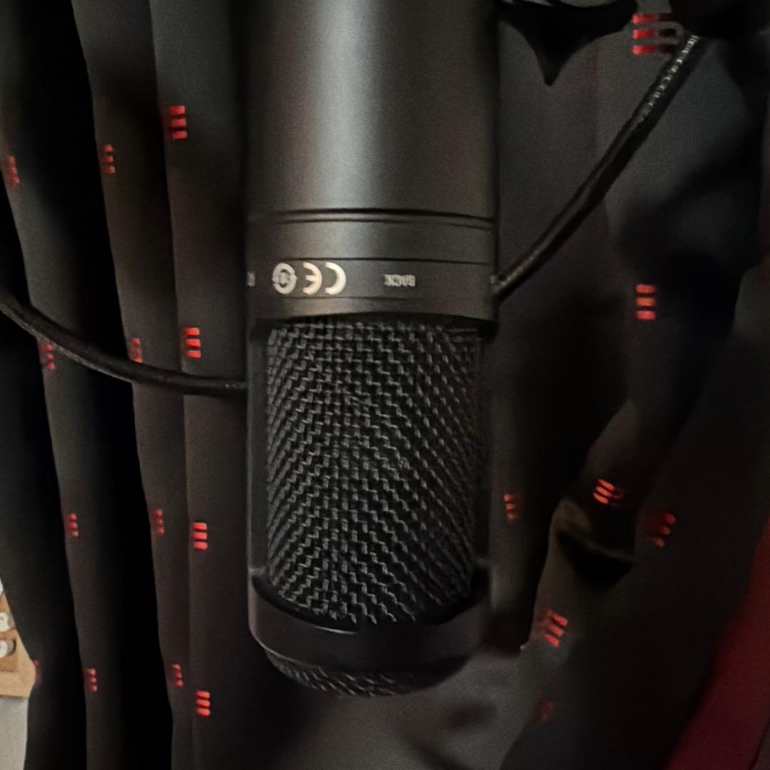 Audio-Technicaコンデンサーマイク マイクスタンド付き箱無し