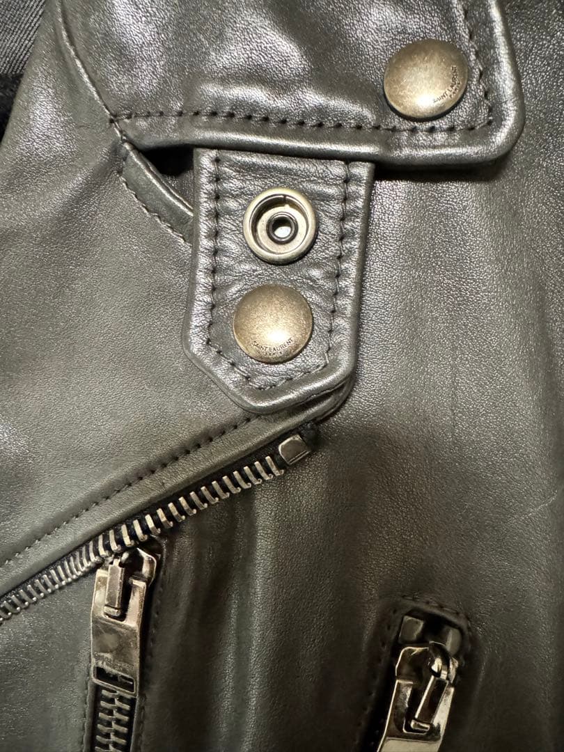 SAINT LAURENT L17 ダブルライダースジャケット