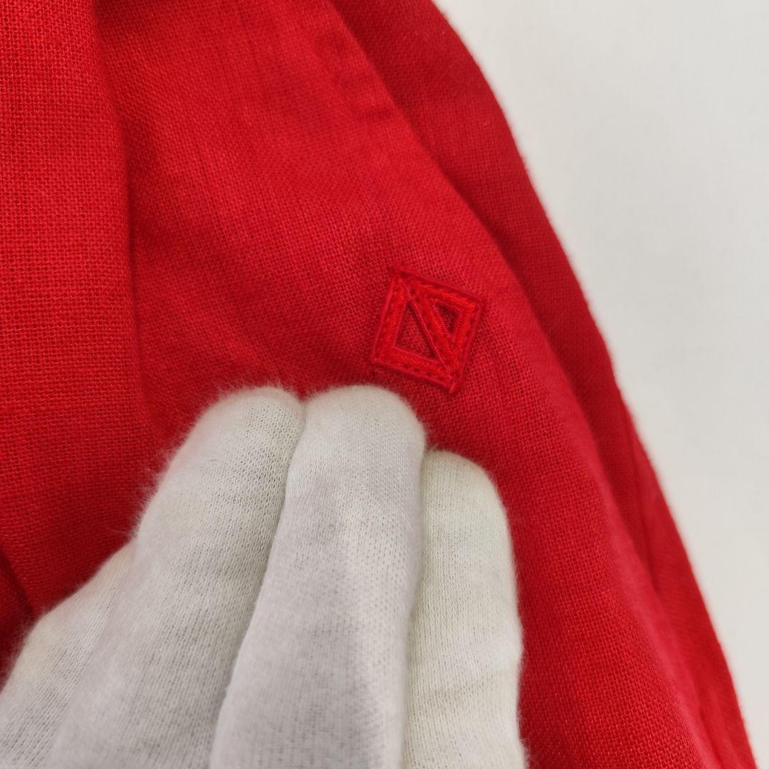 【希少】Dior SPORTS 刻印バックル リネン混 スカート ペチコート付