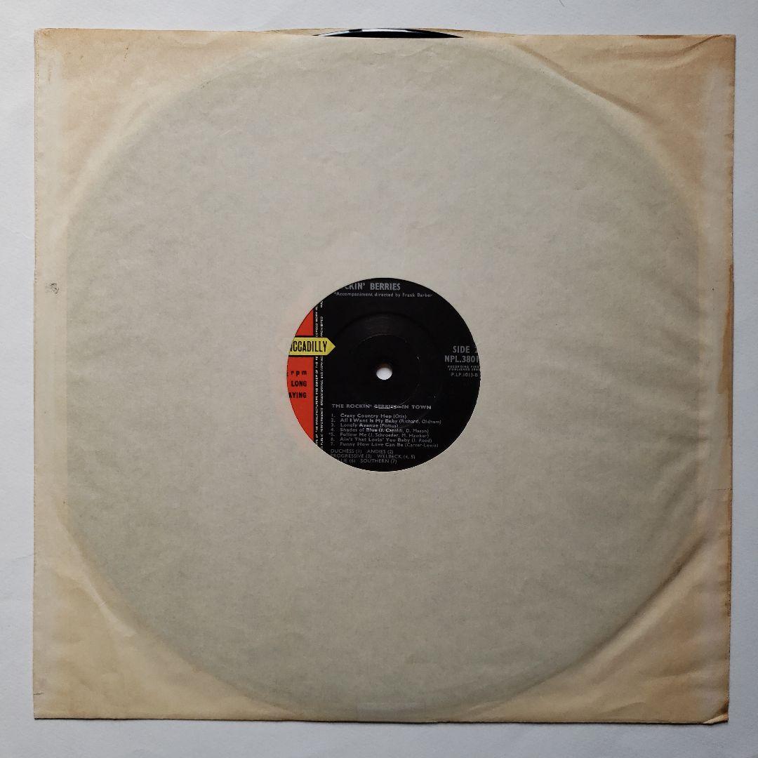 THE ROCKIN' BERRIES IN TOWN LP レコード