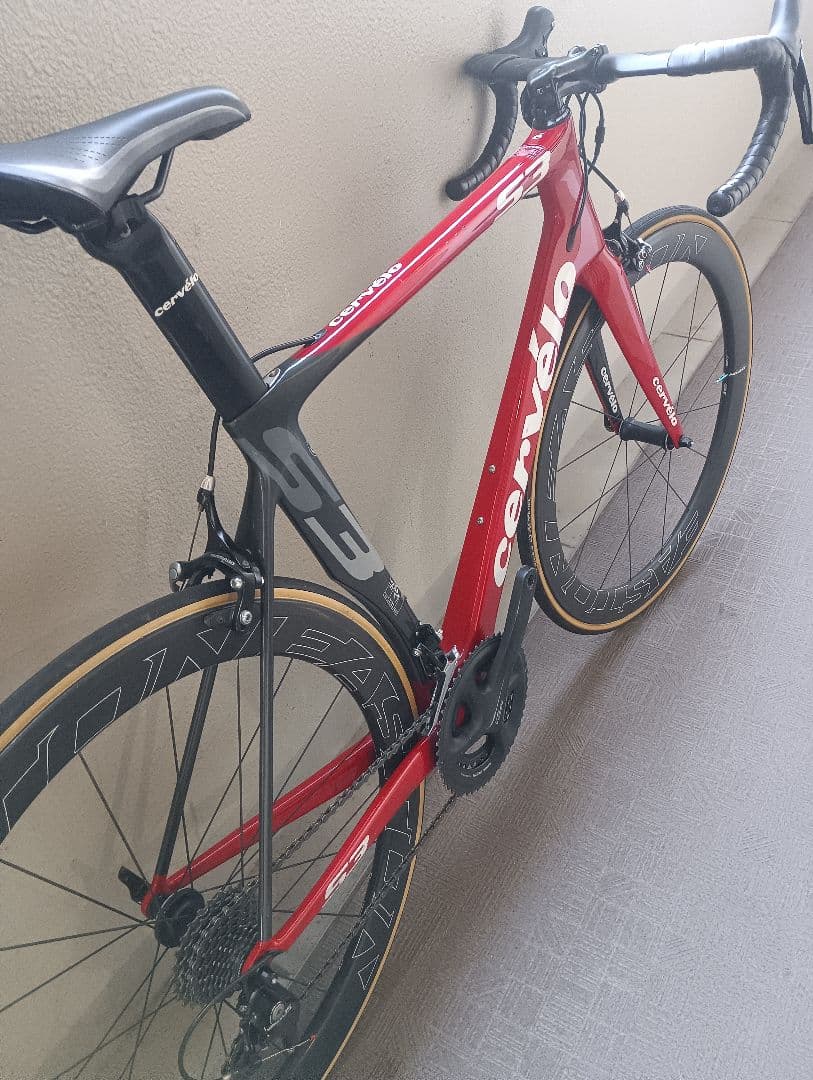Cerveloサーベロ S3フルカーボンエアロロードバイク 軽量7.3kg
