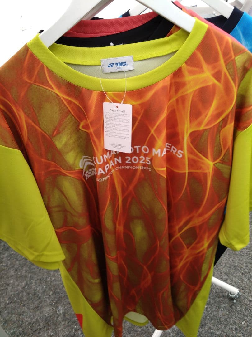 YONEXヨネックス 2025熊本マスターズ メインTシャツ Lサイズ