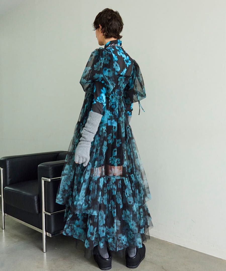 【美品】MAISON SPECIAL チュール ボリュームワンピース