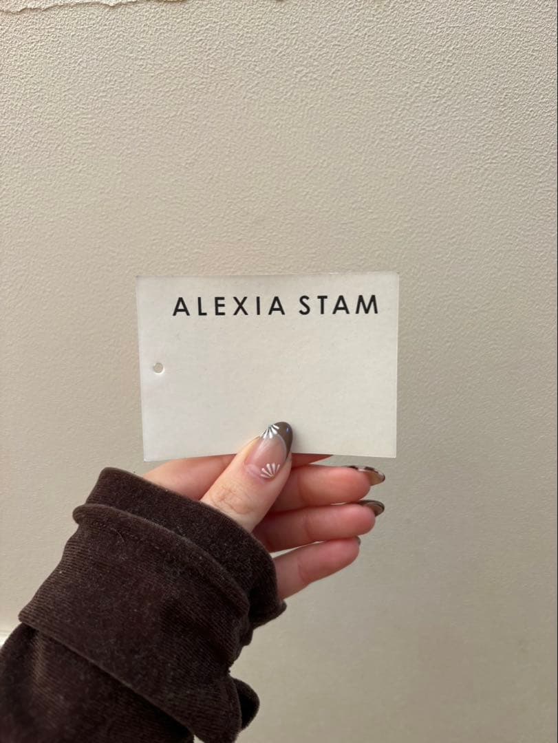 ゴ*イ様 ALEXIA STAM オープンショルダー ロングドレス
