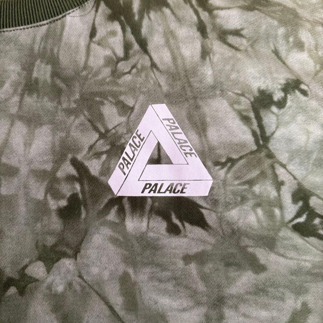 【PALACE】タイダイ クルーネックスウェット Lサイズ