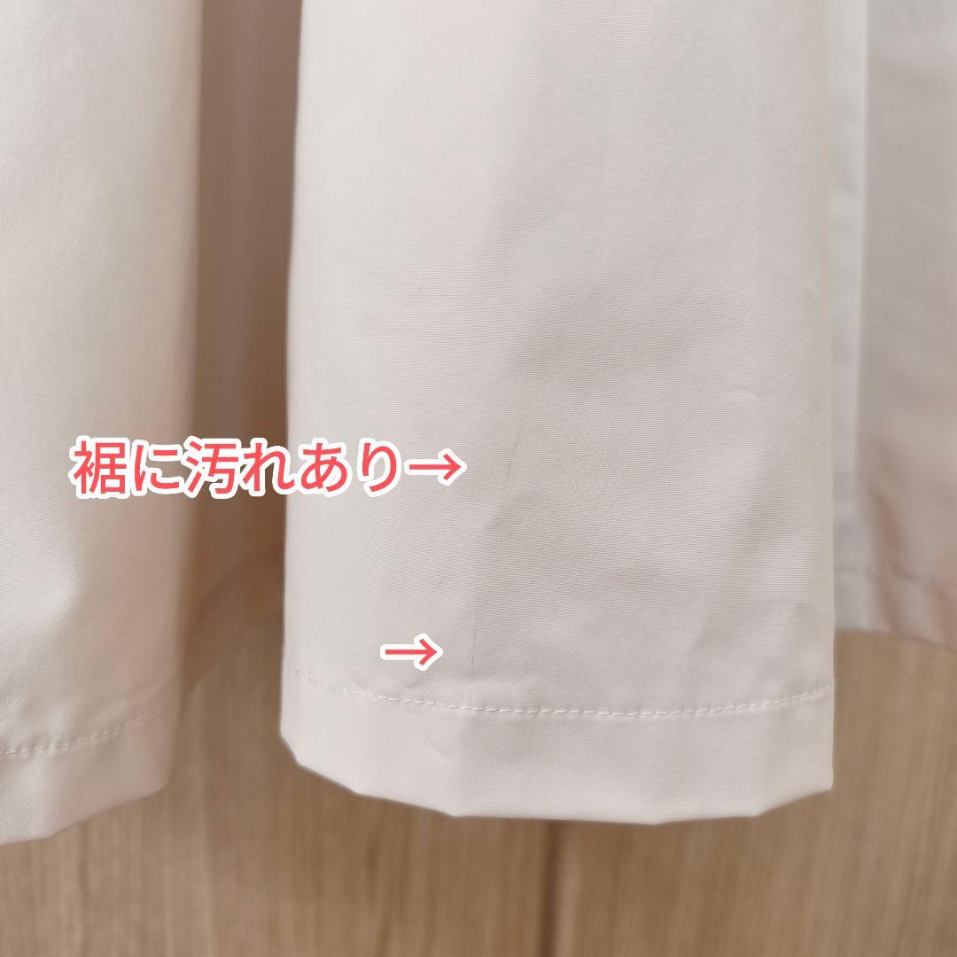 25SS・サイズ2　JUSGLITTY　衿ニットドッキングワンピース　ブラック