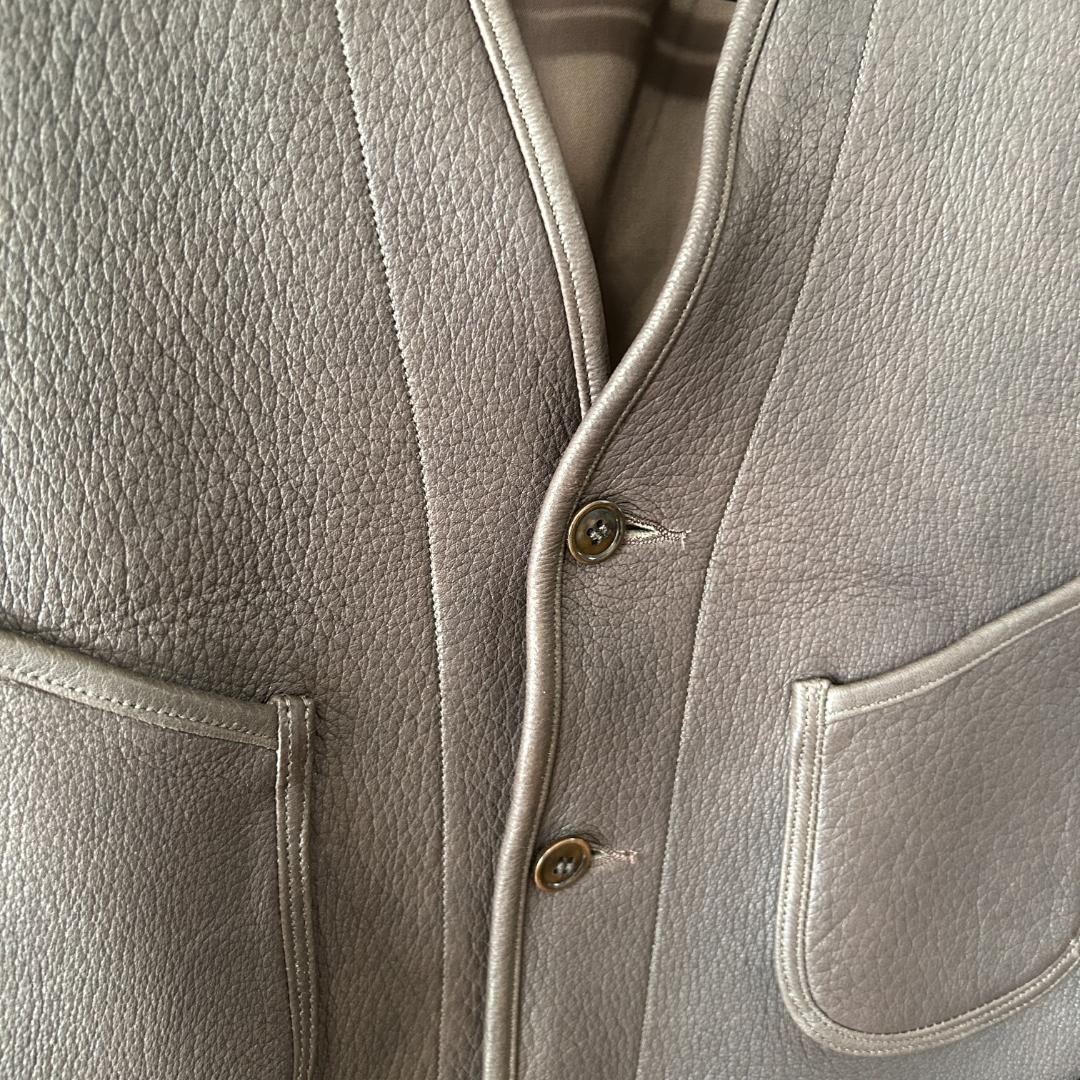 未使用　FINE CREEK　Jefferson Deer　鹿革　ディアスキン