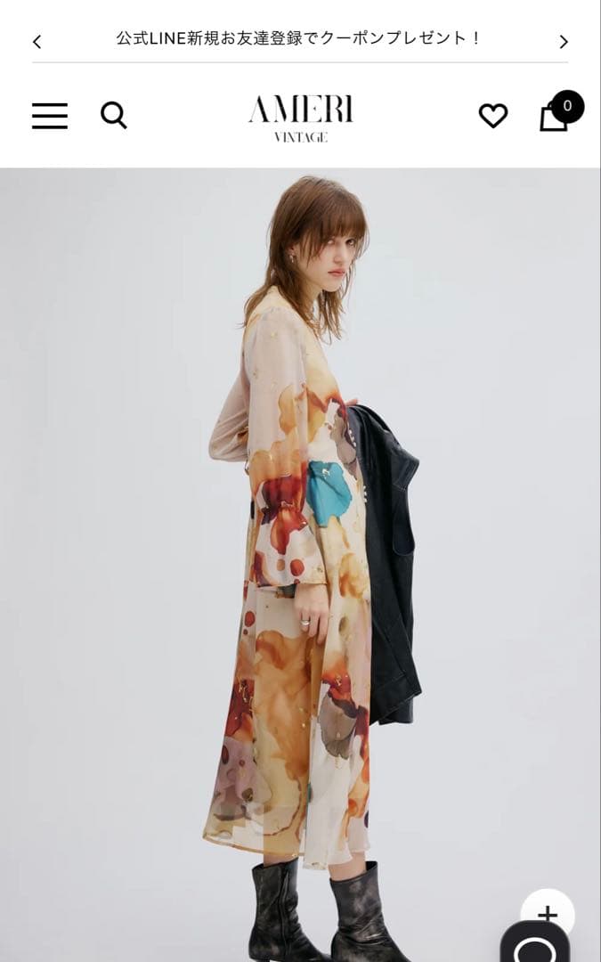 UNDRESSED AMELIA INK ART DRESS Ameriドレス