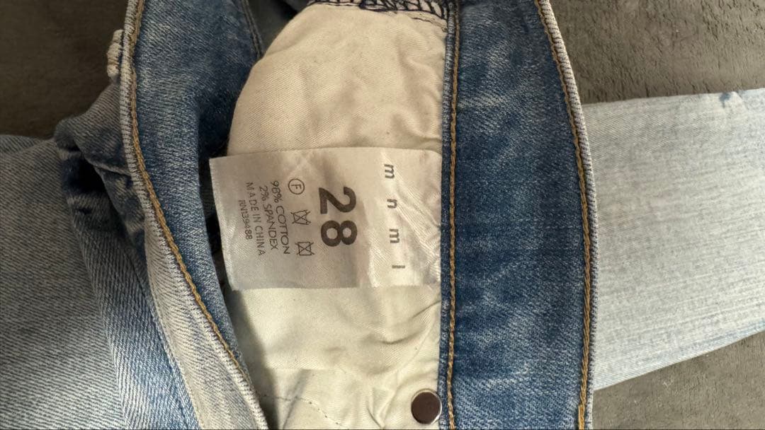 mnml Stretch Denim 28インチ
