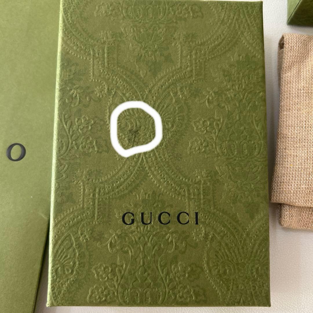 GUCCI キーケースRFID本物ブルー水色マーモントダブルG バイカラー