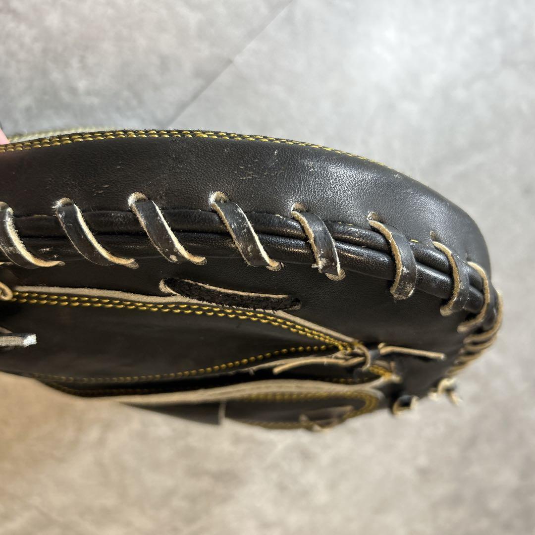 ほぼ新品【BEN】キャッチャーミット/硬式 プロモデル/グローブ　本革　日本製◎