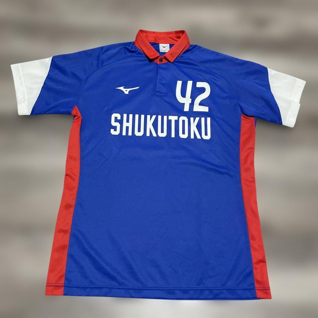 美品 MIZUNO 愛知淑徳大学 サッカー部 42 Jersey ユニフォーム