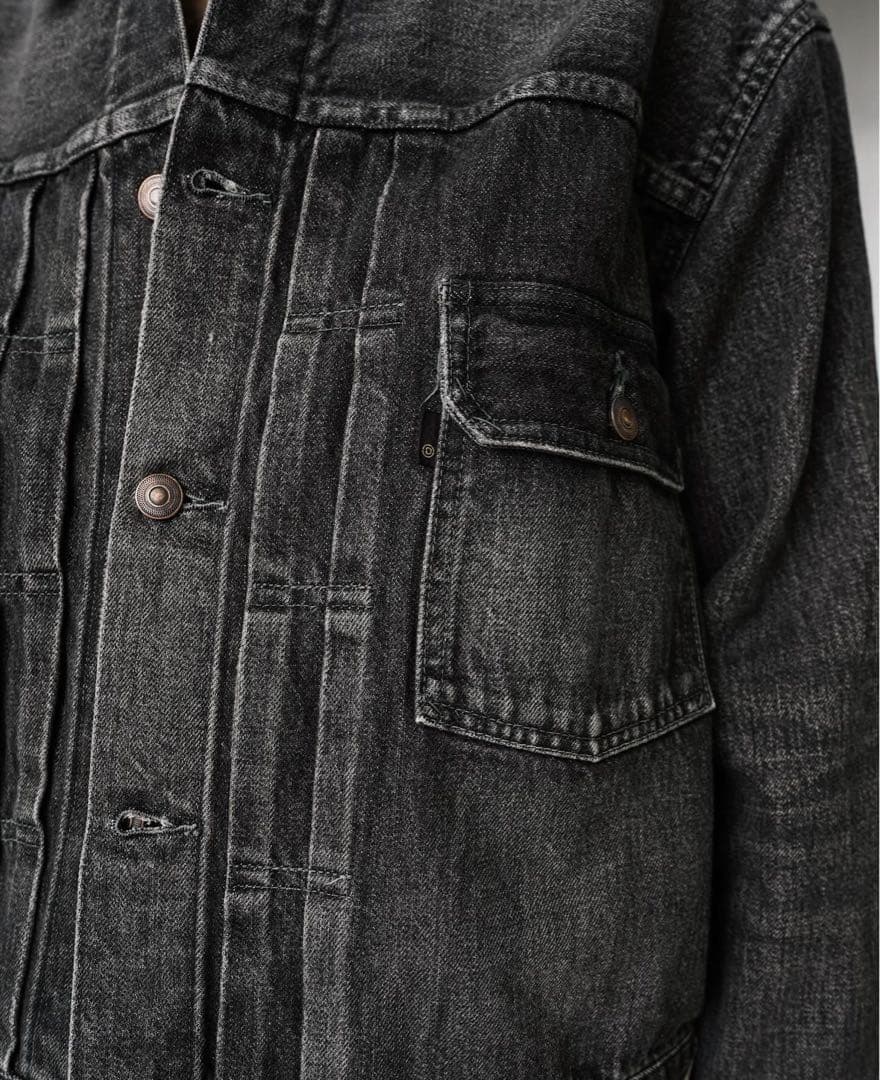 ジャケット・アウター DENIM HEADS 507 BLACK DENIM fade 48