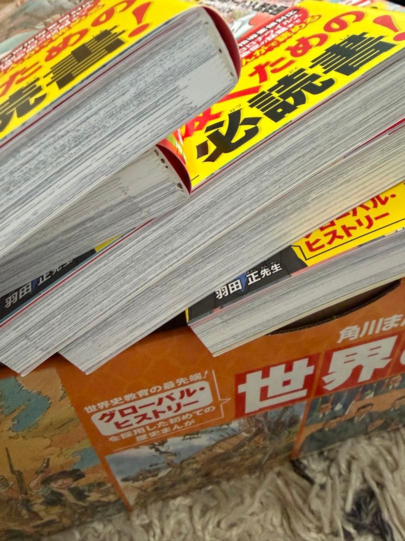 新品　美品　KADOKAWA 世の歴史 全巻セット 1-20巻　箱付　学習　受験