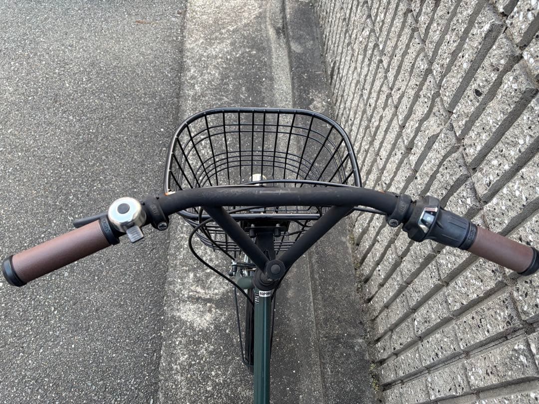 おしゃれ自転車 モスグリーン 20インチ