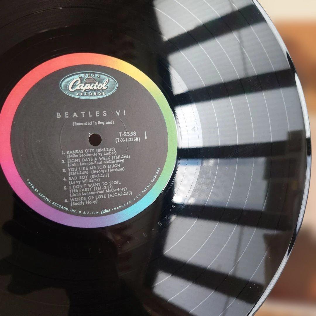 US盤BEATLES VI レコード T-2358