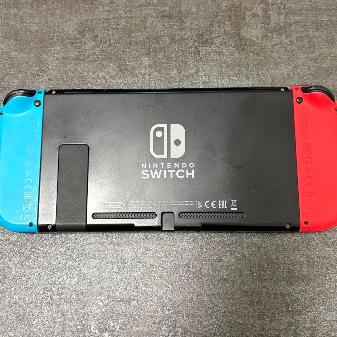 Nintendo Switch 赤/青 本体 ※箱無し