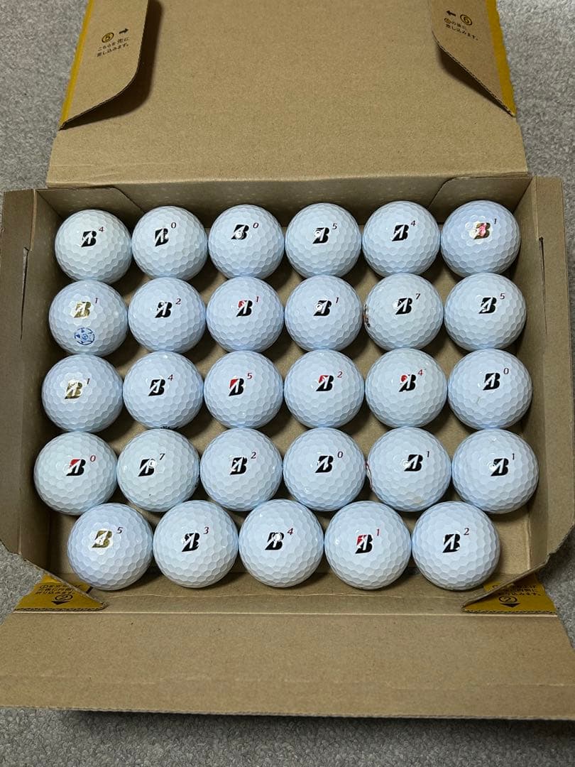 ②ブリヂストン ツアーB X 計29球【超美品】