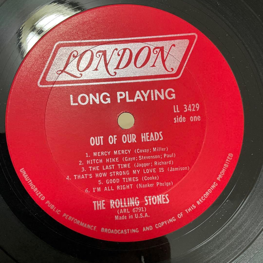 ローリングストーンズ　Out of Our Heads モノ盤　米盤レコード