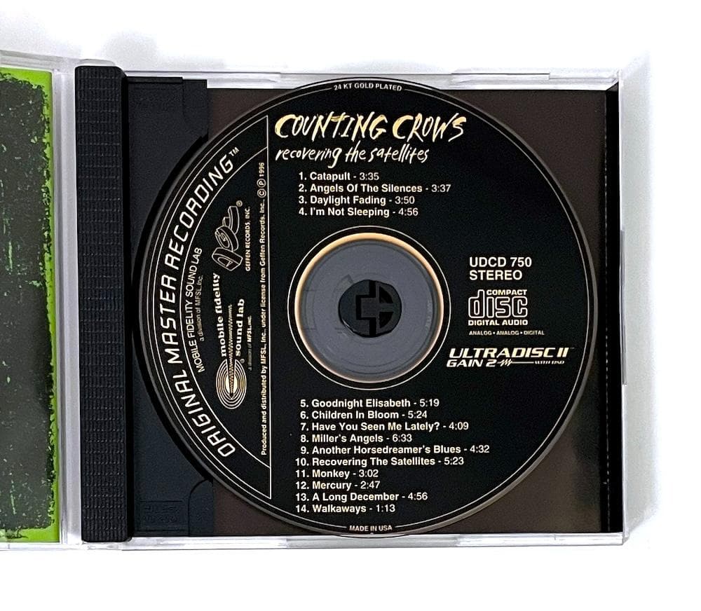 廃盤 ユキム帯付き MFSL GOLD CD リカバリング・ザ・サテライツ