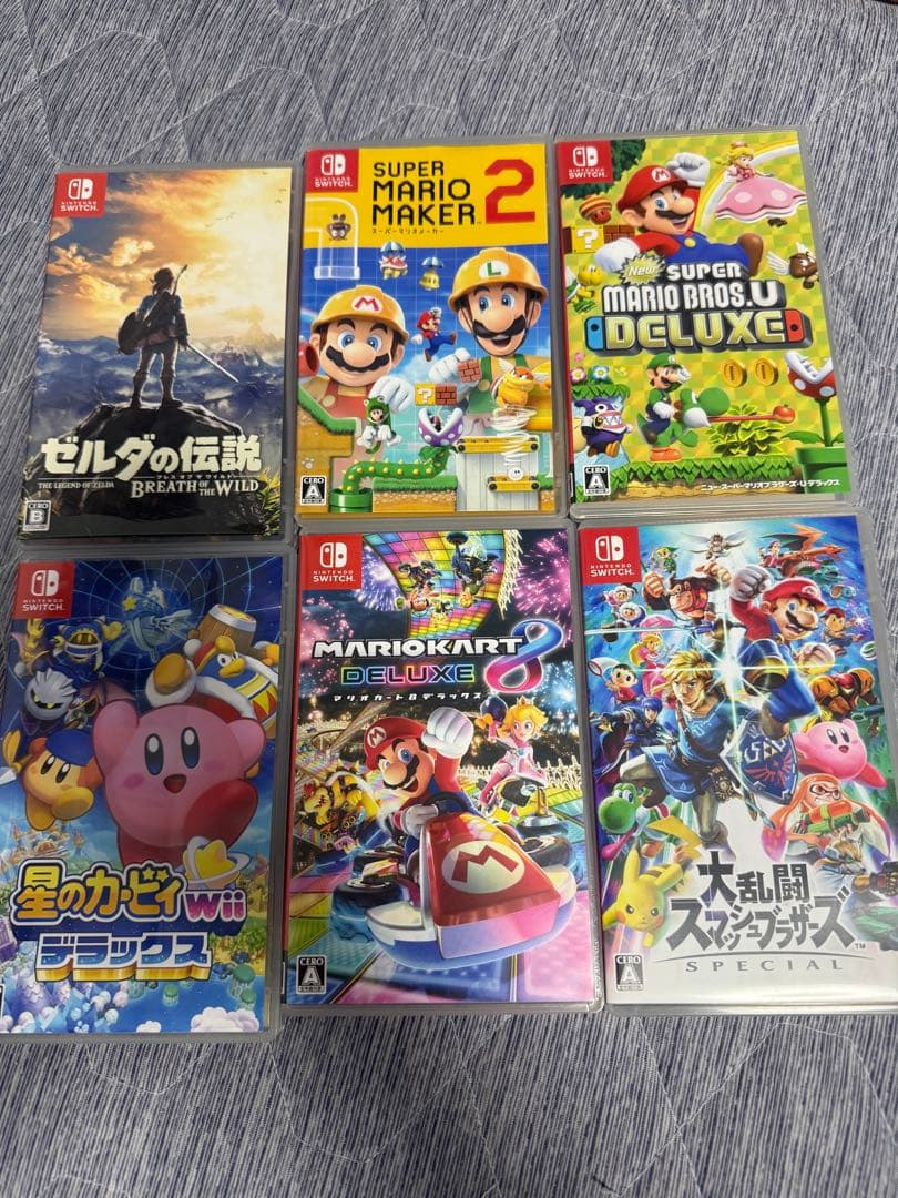 【まとめ売り・即発送】Switch人気ソフト詰め合わせ