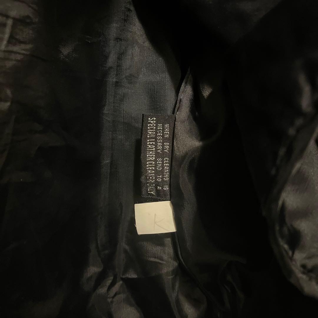 WILSONS LEATHER 90s レザー シングル ライダースジャケット