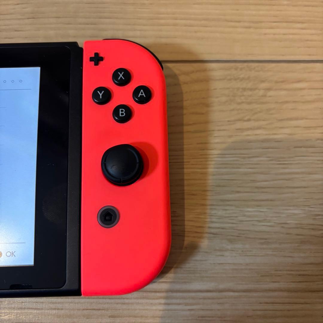 【美品】Nintendo Switch 本体 バッテリー強化版 レッド/ブルー
