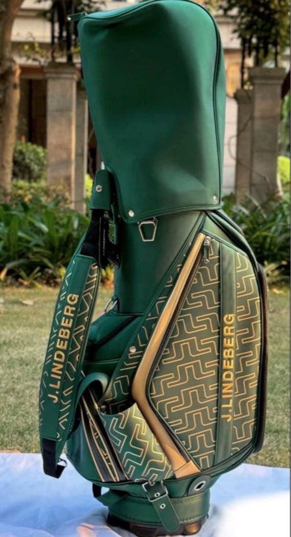 ジェイリンドバーグJLINDEBERG コラボ キャディバッグ ボールバッグPU