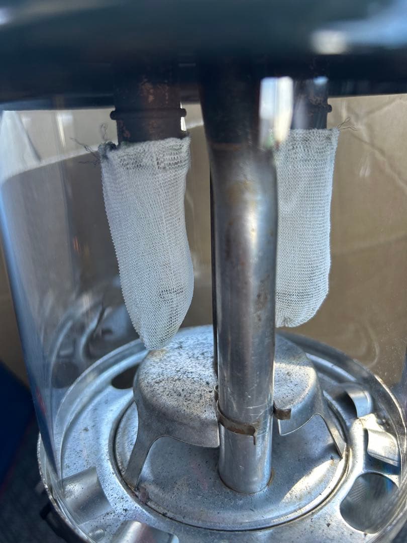 点灯確認　コールマン　ツーマントルランタン