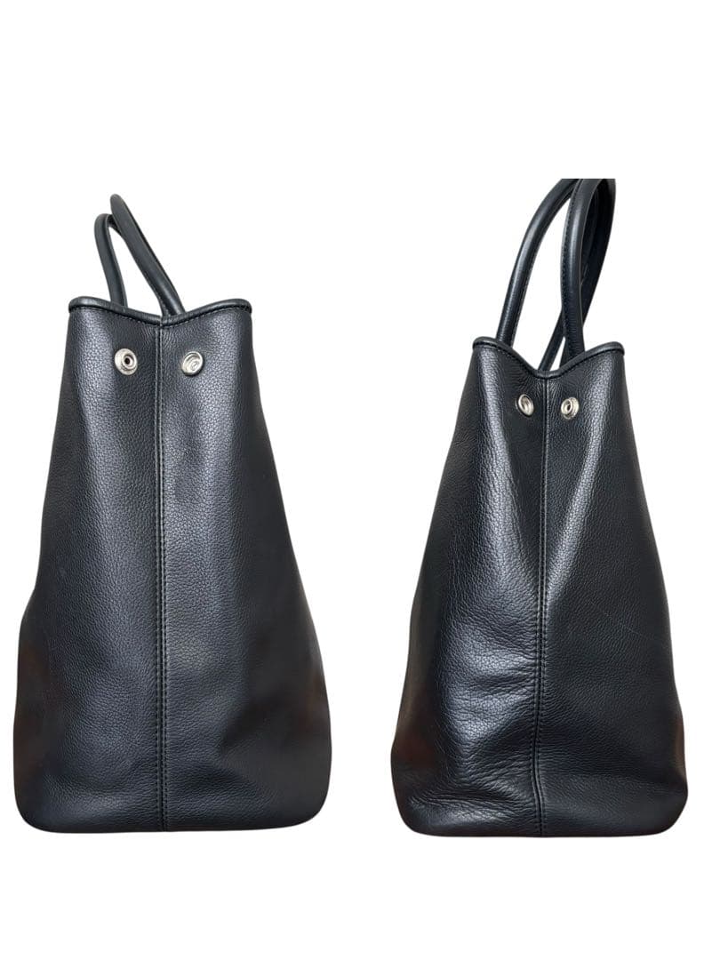 ✨美品✨ユナイテッドアローズ トートバッグ シボ 本革 黒 A4可 大容量 通勤