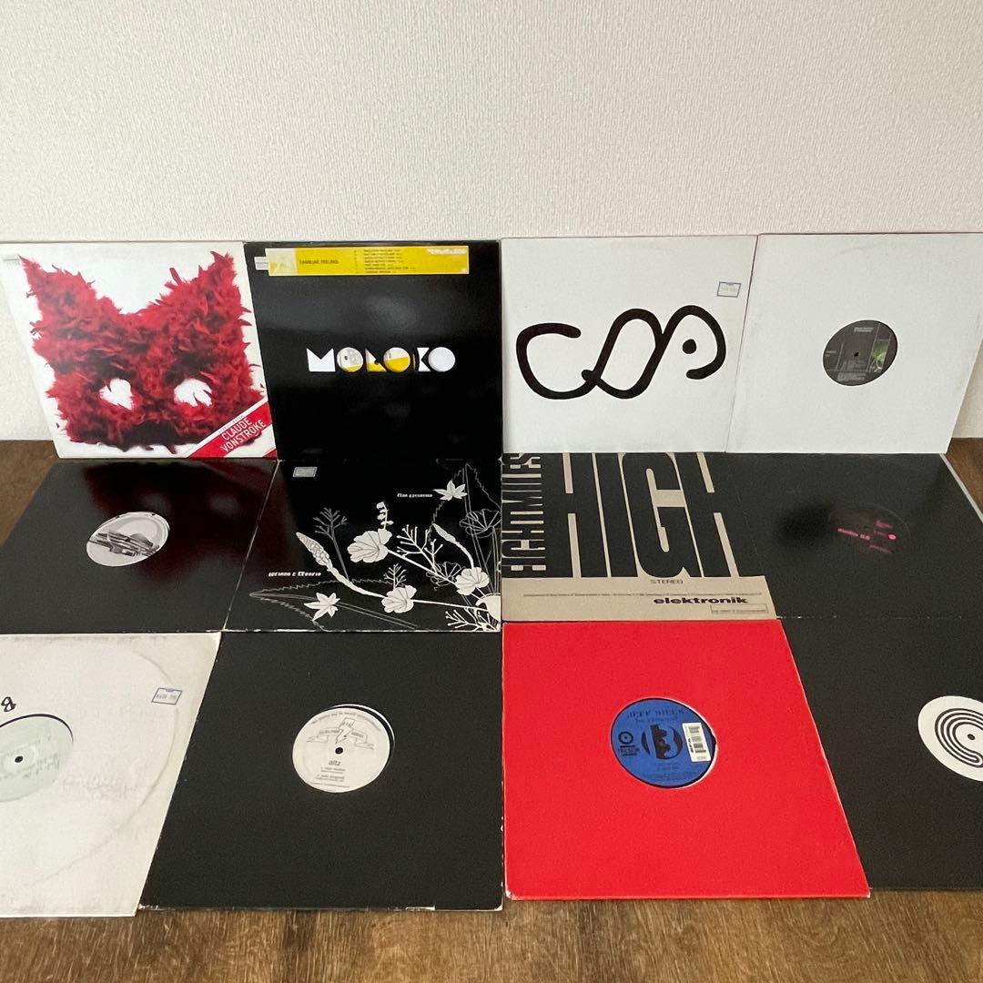 12inchレコード380枚セット (テクノ/ハウス)