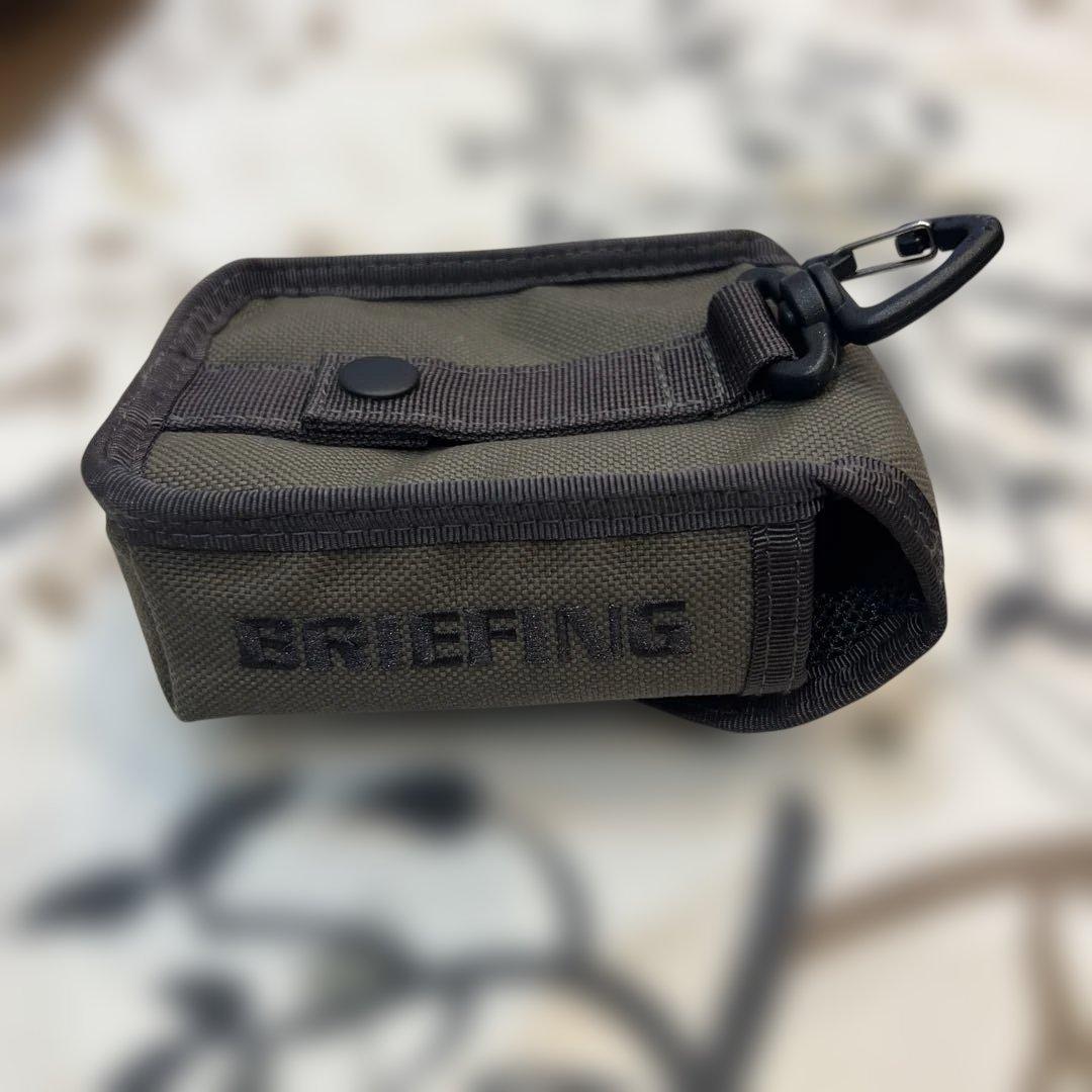 BRIEFING ゴルフ用距離計収納ポーチ オリーブグリーン