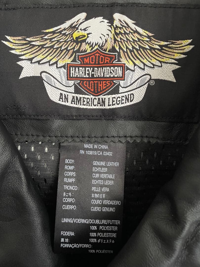 HARLEY-DAVIDSON ダブルライダースジャケット