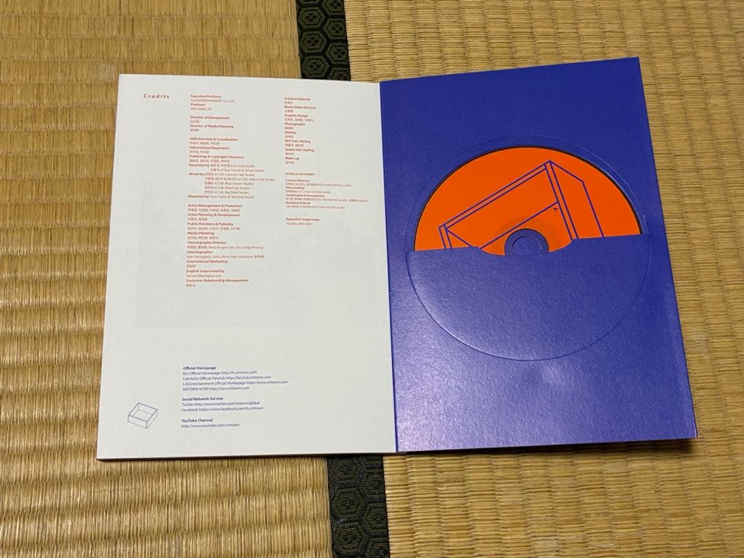 f(x) 4walls CD アルバム オレンジVer. トレカなし