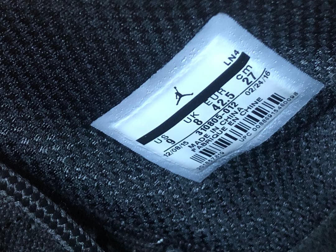 Air Jordan 10 NYC ブラックシューズ