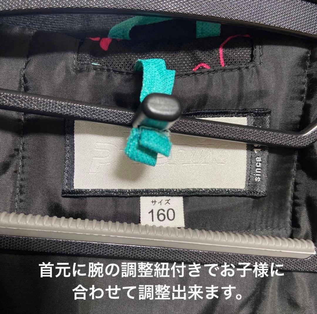 phenix スキーウェア 160サイズ ブラック/ターコイズ　used