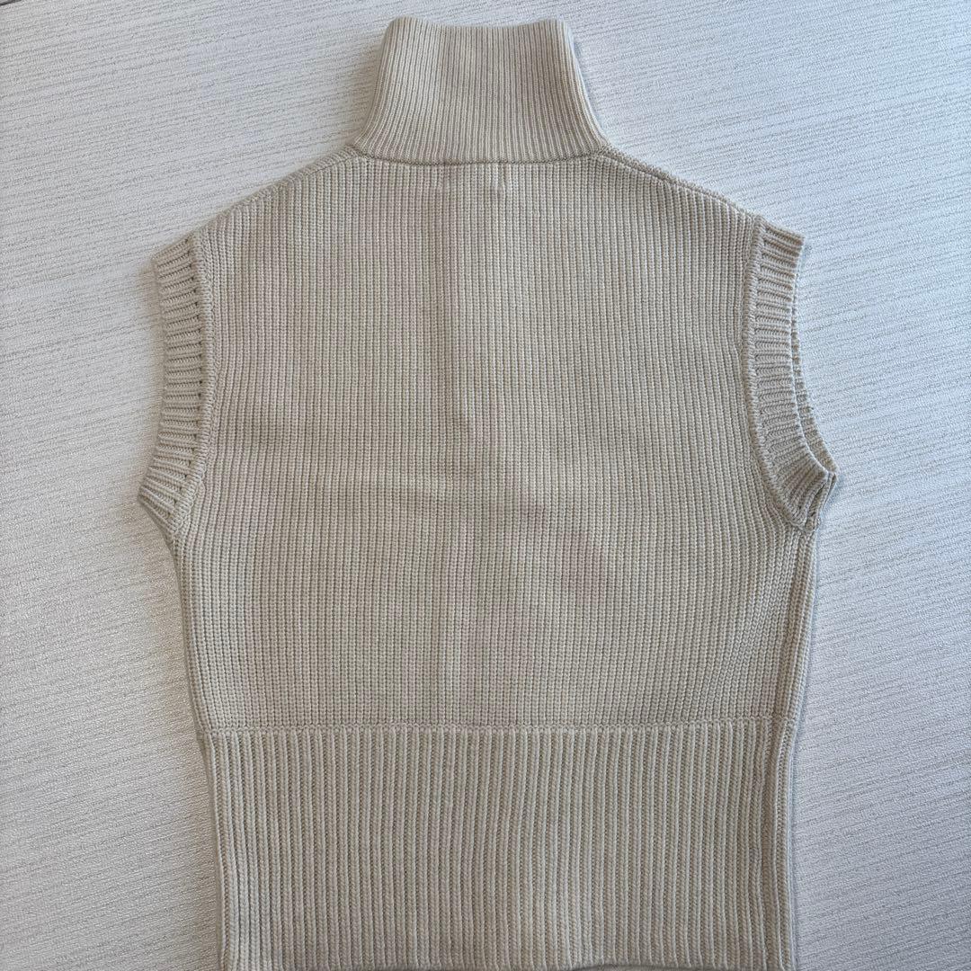 haruさん専用✴︎CLANE ZIP COLLAR KNIT VEST