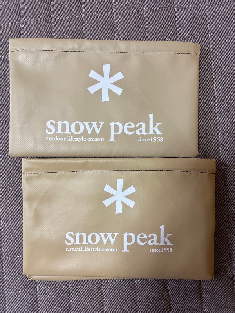 スノーピーク　パックシンク　2個セット　収納　ケース　peak 食器