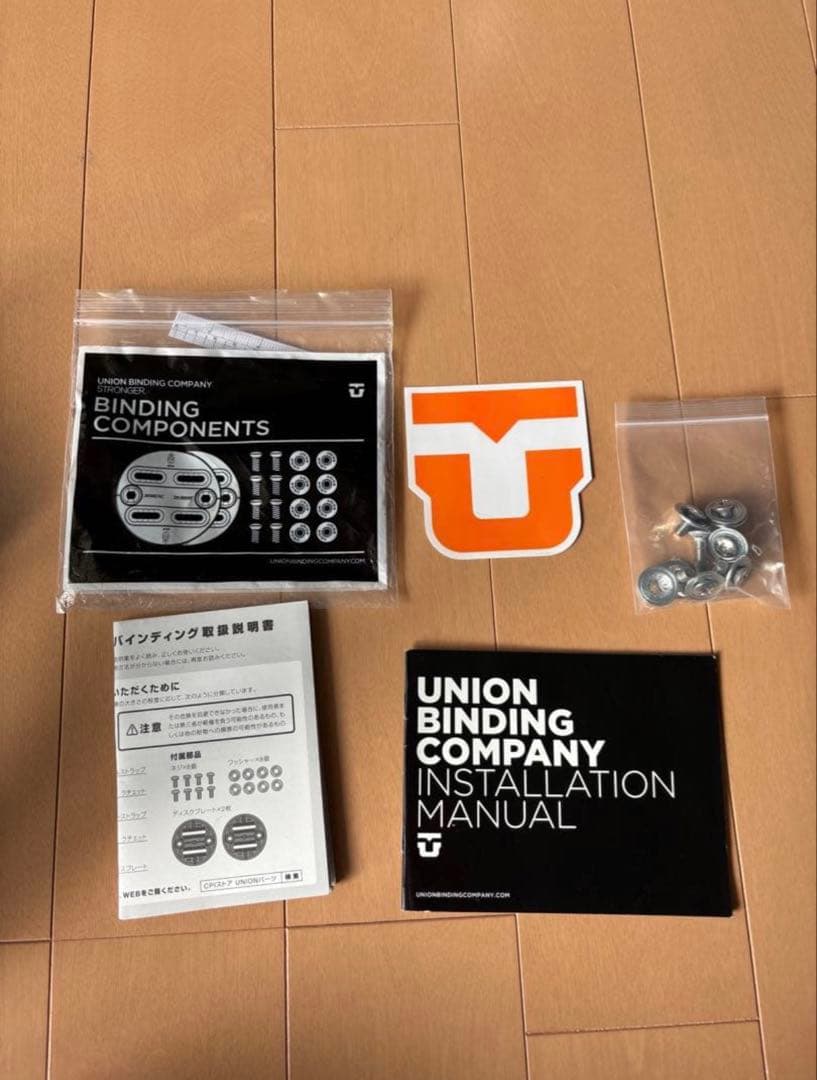 UNION スノーボードビンディング M