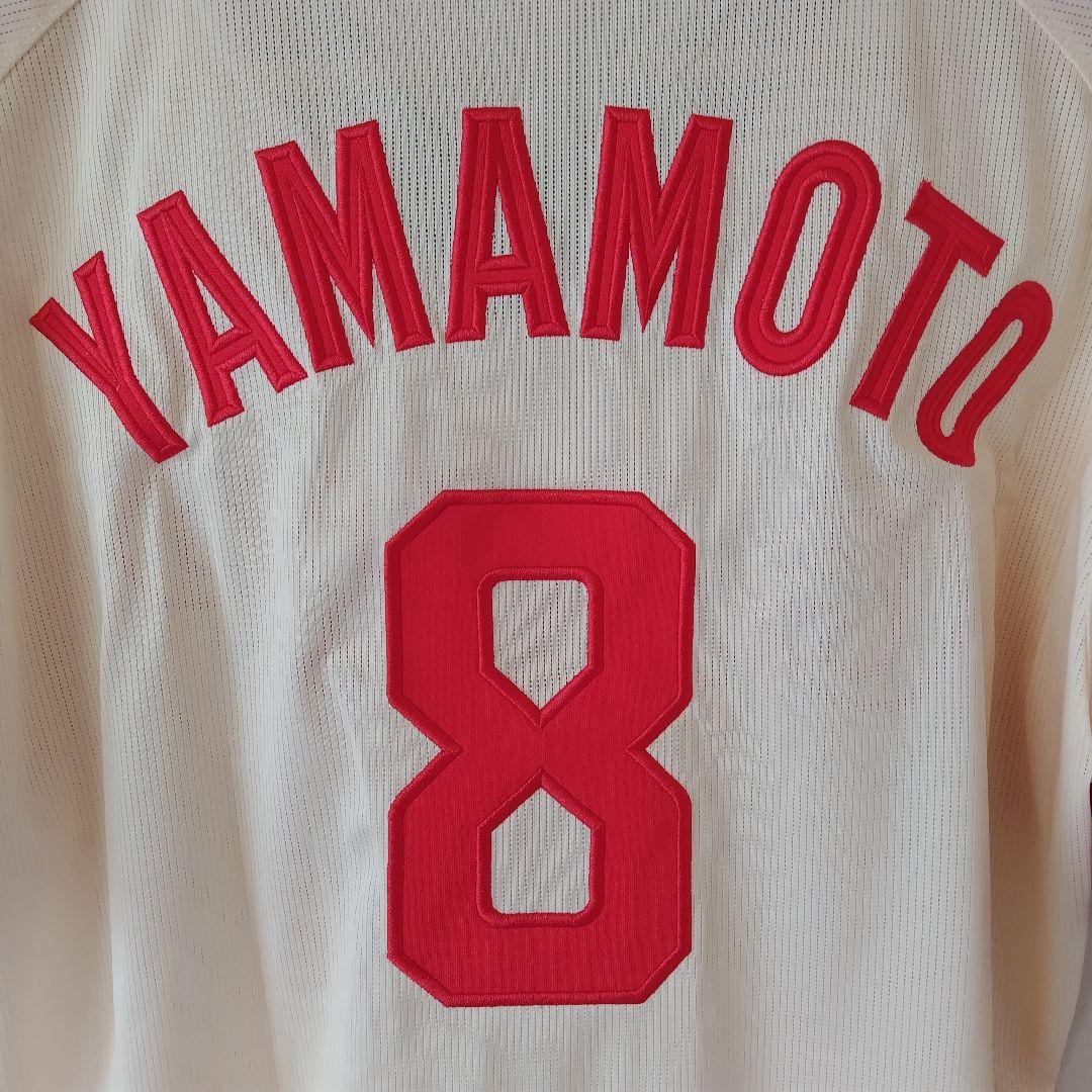 【最終価格】広島東洋カープ 復刻 ユニフォーム #8 山本浩二さん Oサイズ