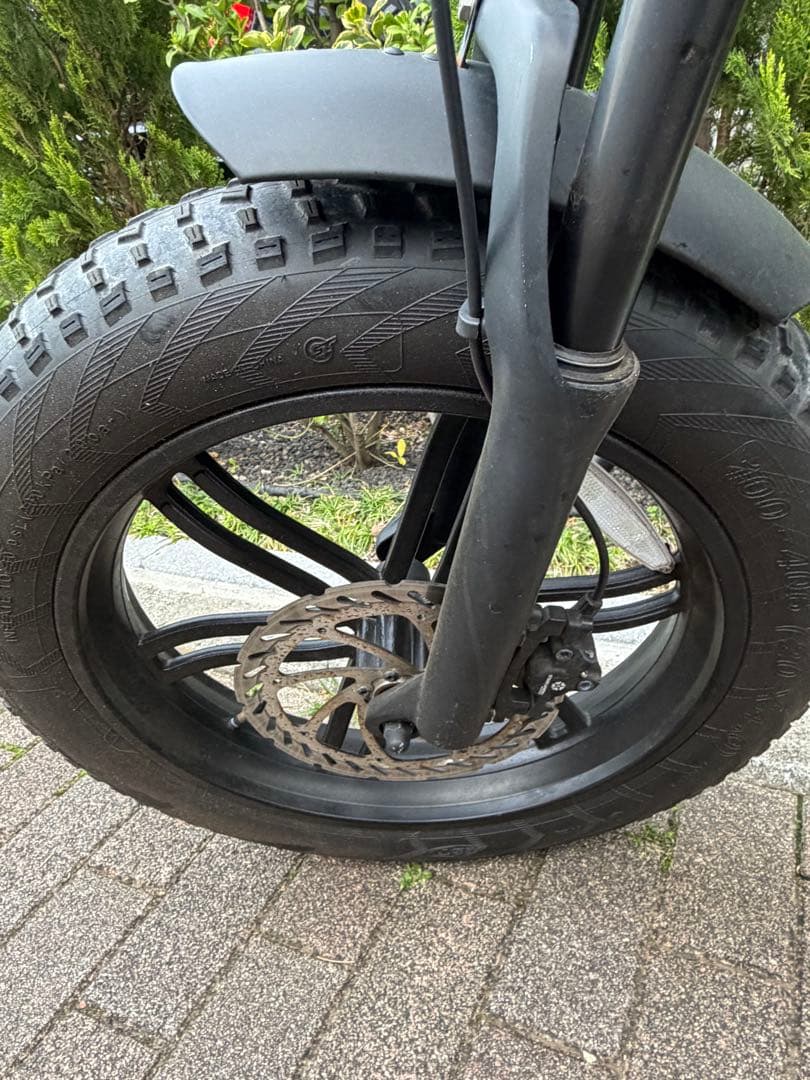 マットブラック 電動アシスト自転車 e-bike