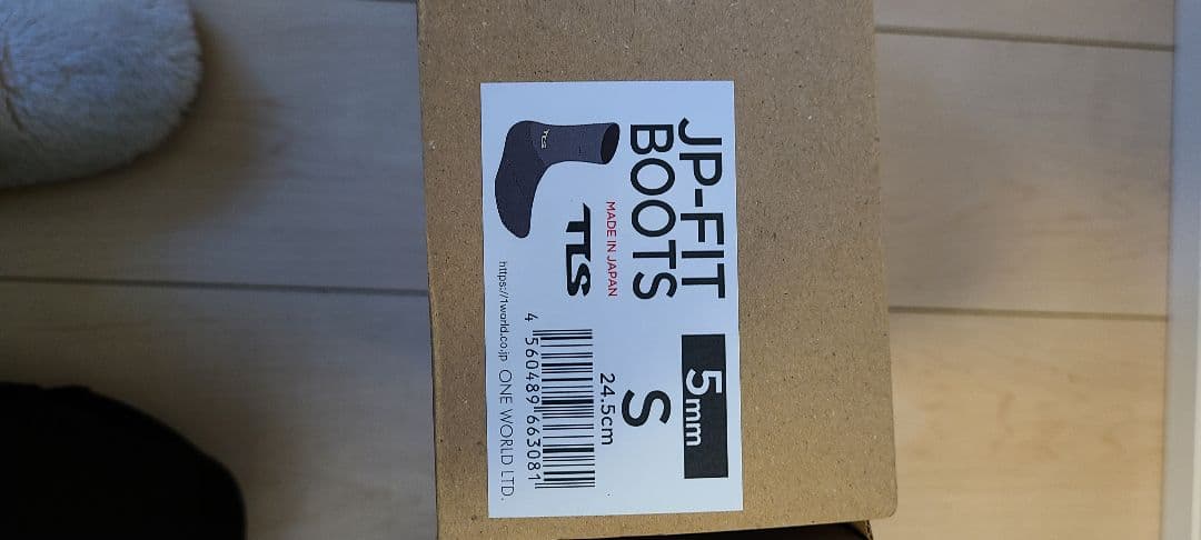 美品‼️サーフィンブーツ　TLS JP-FIT BOOTS 5mm Sサイズ